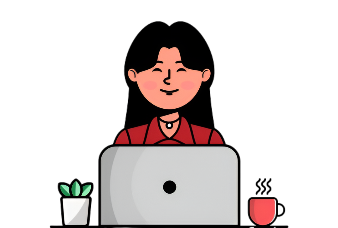 girl-working-on-computer